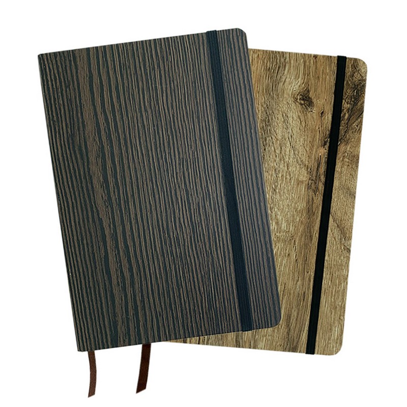 NB015 - A5 Wood Look Notebook (Factory-Direct)