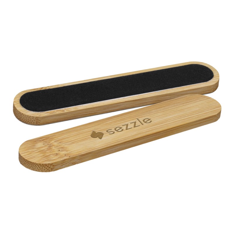 NF003 - Bamboo Nail File (Factory-Direct)