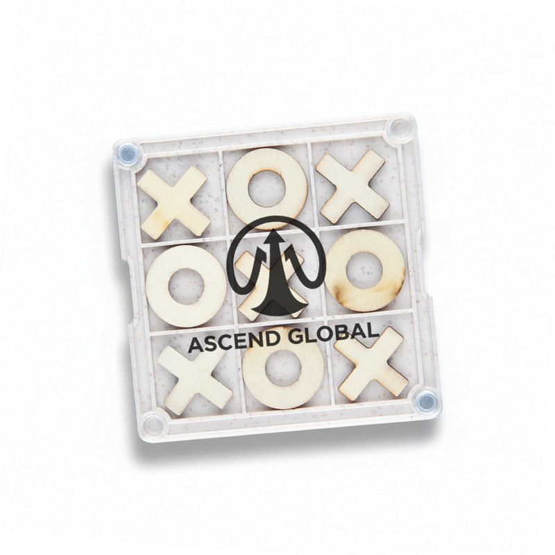 PT011 - Tic Tac Toe Board Game Coaster (Factory-Direct)
