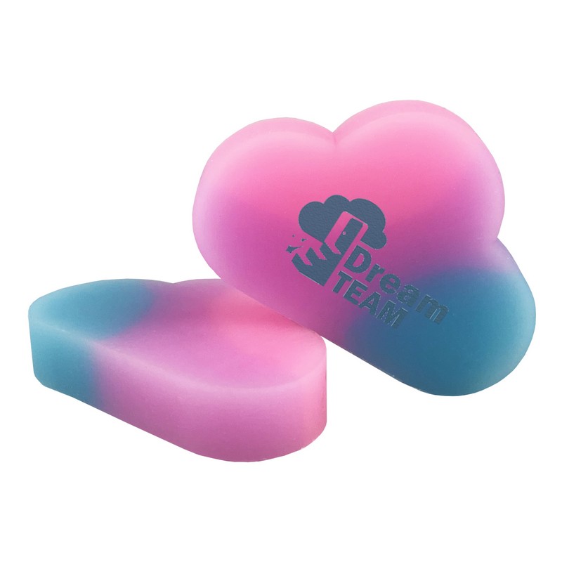 RB001 - Cloud Shaped Rubber Eraser (Factory-Direct)