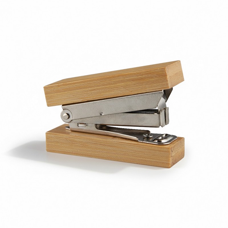 STL001 - Bamboo Stapler (Factory-Direct)