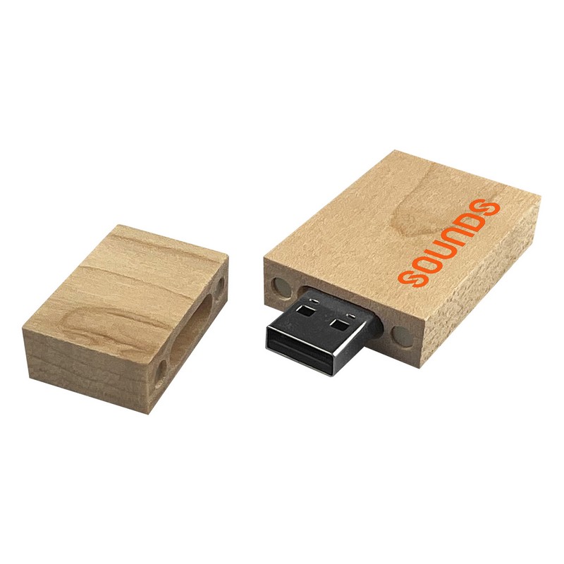 USB004 - Synceed Bamboo USB 32GB (Factory-Direct)