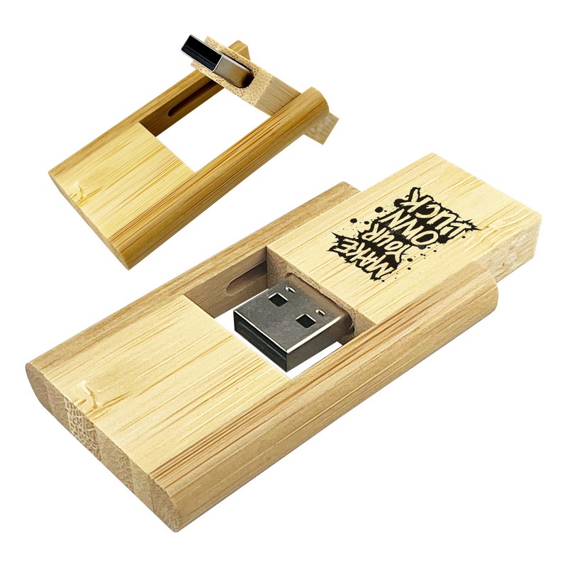 USB009 - Lance Bamboo USB 32GB (Factory-Direct)