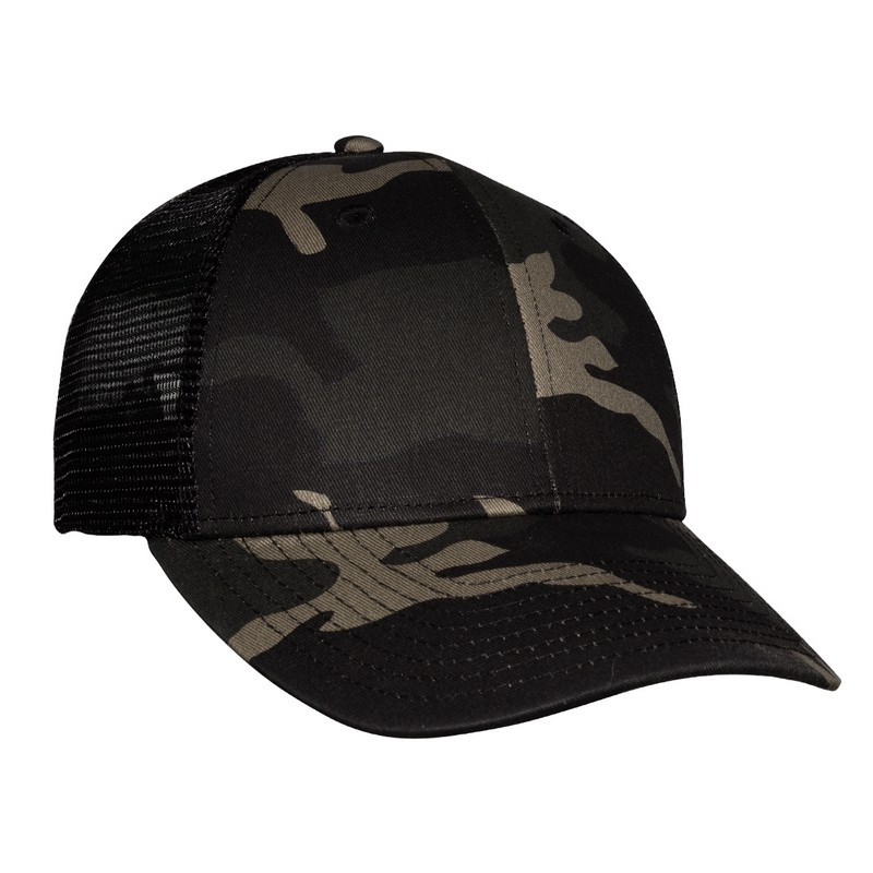 Black Camo Cap
