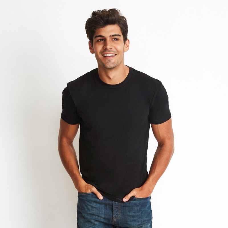 Men's Cotton Crew T-shirt (Multicolour)