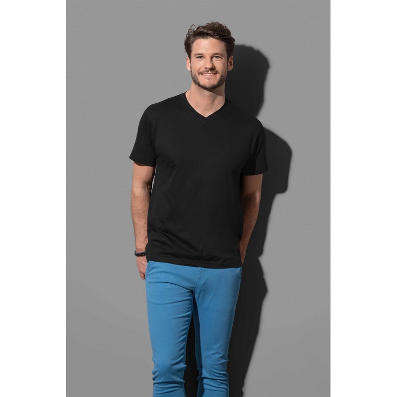 EL Men's Classic T-shirt V-neck (Multicolour)