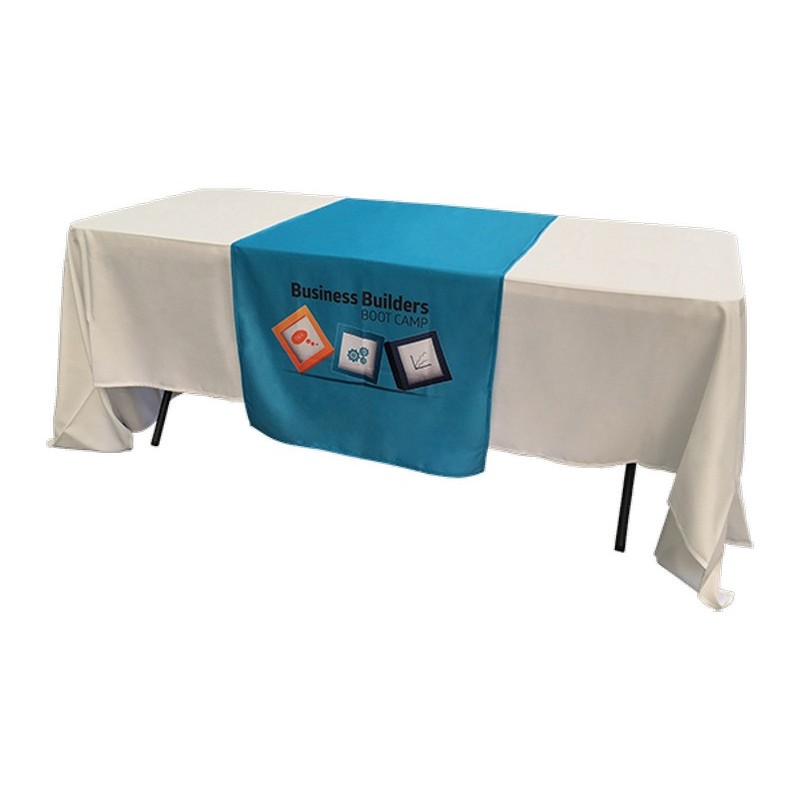 Sublimated Custom Print Table Runner Small INDENT