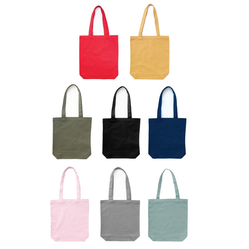 PS4205C - James Coloured Canvas Tote Bag