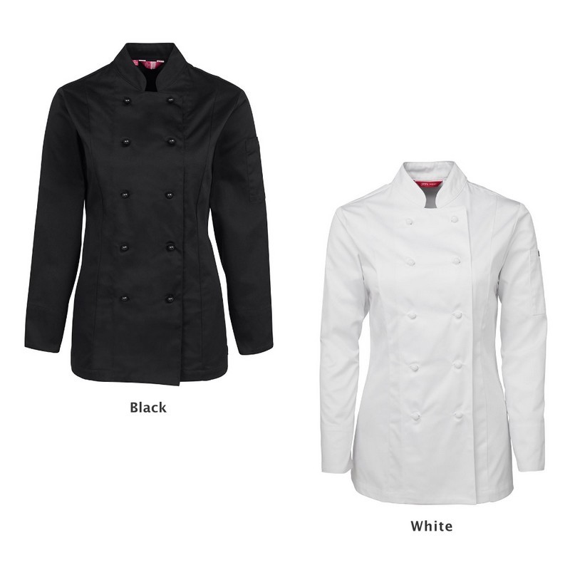 5CJ1 - Ladies Long Sleeve Chef's Jacket