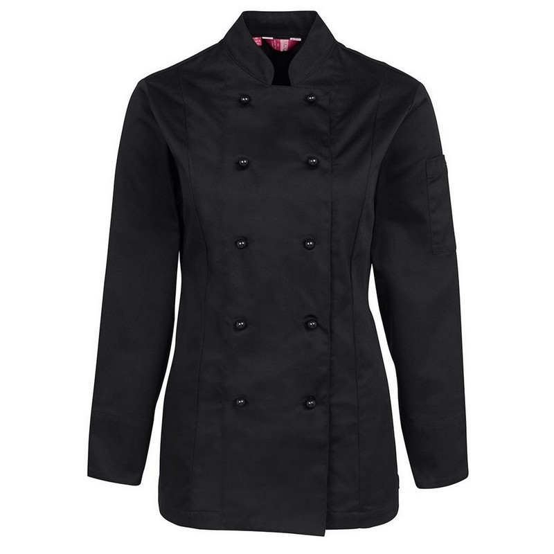 Ladies Long Sleeve Chef's Jacket