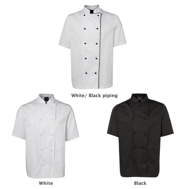 5CJ2 - Short Sleeve Unisex Chefs Jacket
