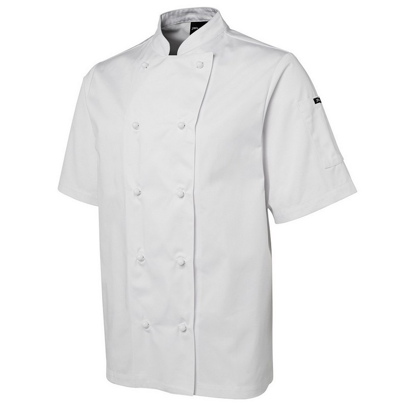 Short Sleeve Unisex Chefs Jacket