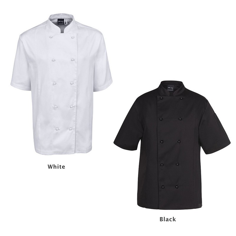 5CVS - Vented Chef's Short Sleeve Jacket