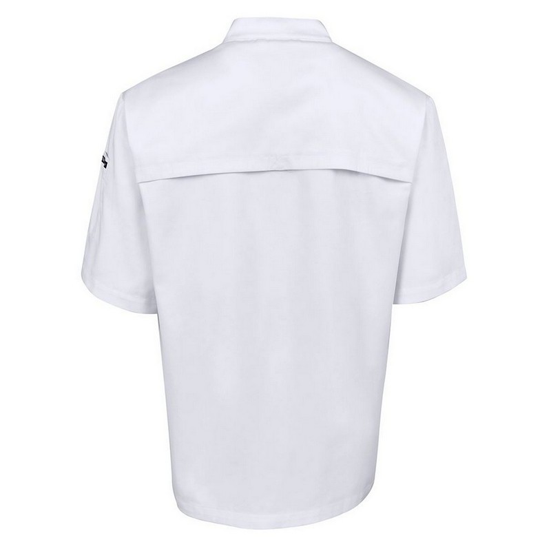 Vented Chef's Short Sleeve Jacket