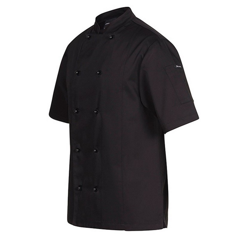 Vented Chef's Short Sleeve Jacket