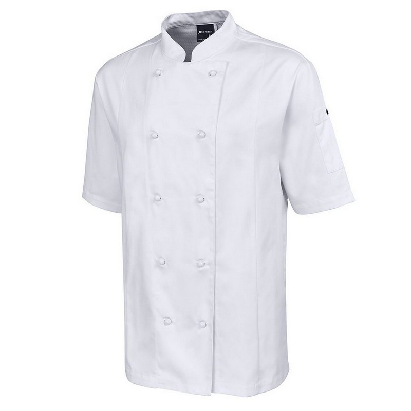 Vented Chef's Short Sleeve Jacket