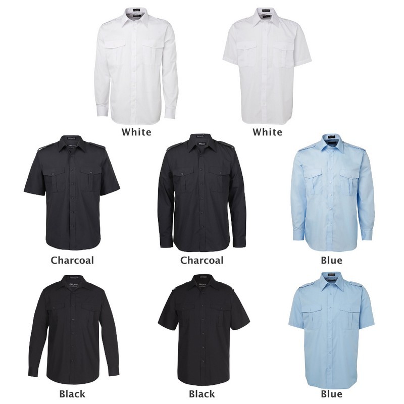 6E - Epaulette Shirt Long Sleeve & Short Sleeve