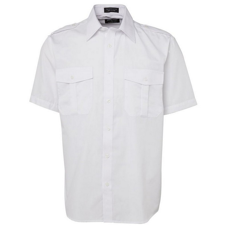Epaulette Shirt Long Sleeve & Short Sleeve