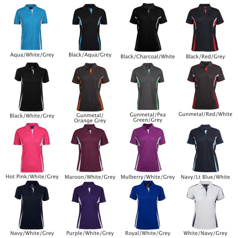 Ladies Cool Polo (Multicolour)