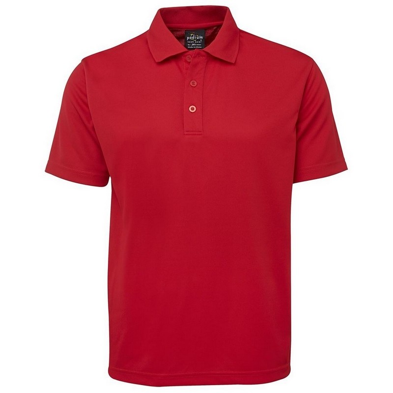 Short Sleeve Poly Polo