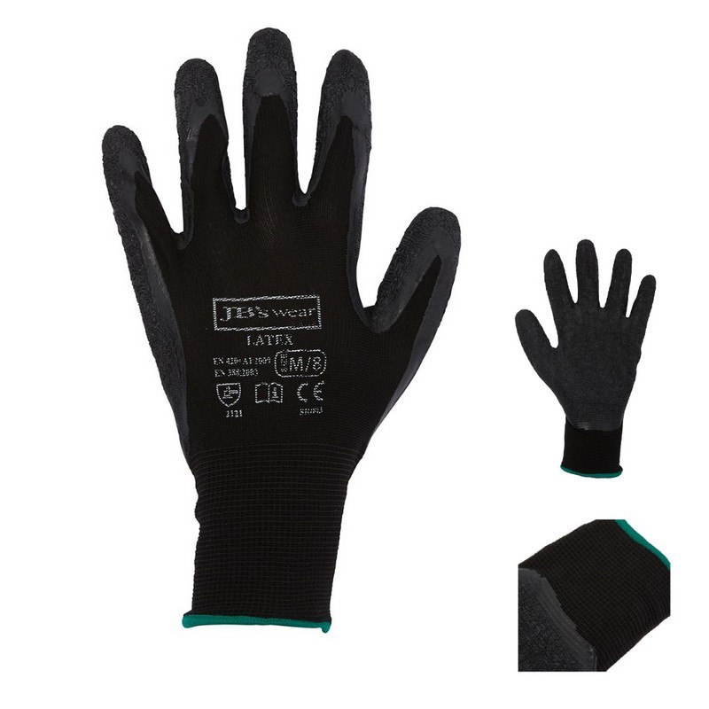 8R003 - Black Latex Glove