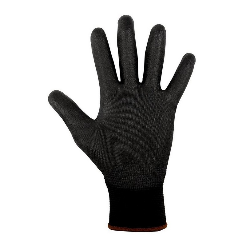 Black Light PU Glove