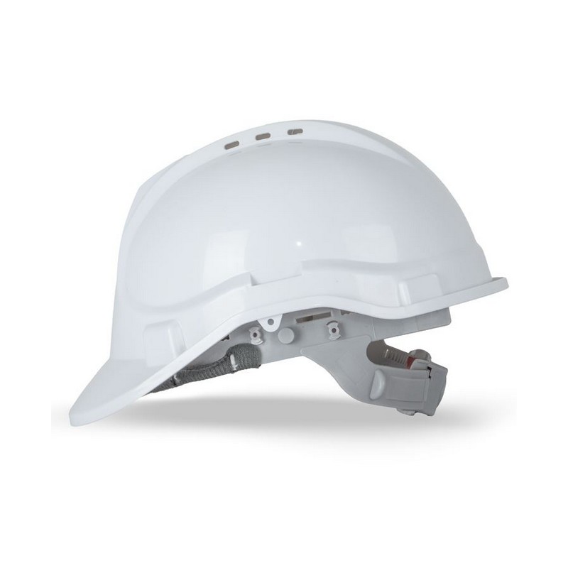 Push-Lock Safety Helmet
