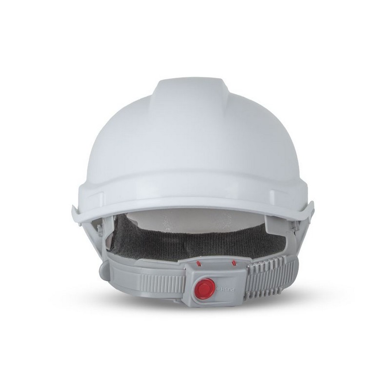 Push-Lock Safety Helmet