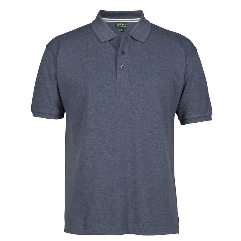 C Of C Pique Polo (Multicolour)