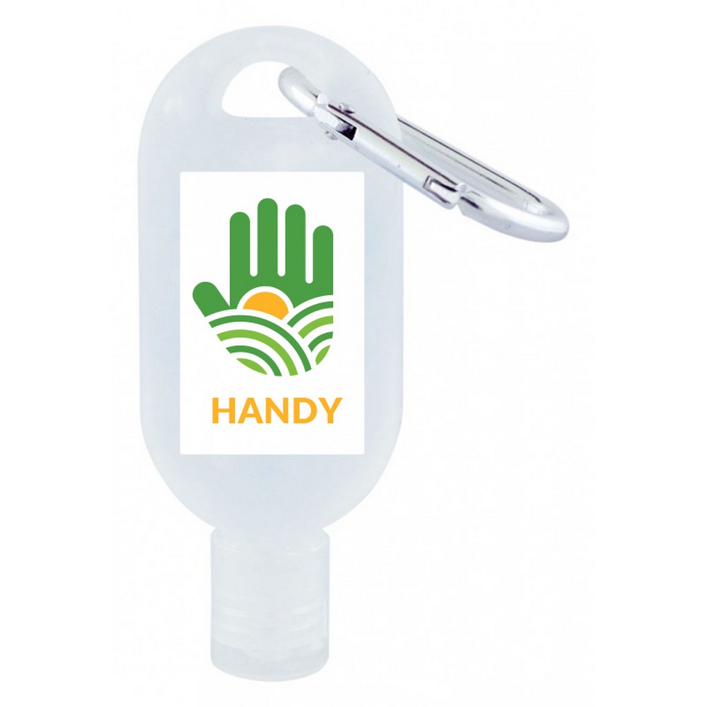 H304  - 30ml Hand Sanitiser Gel with Carabiner H304 