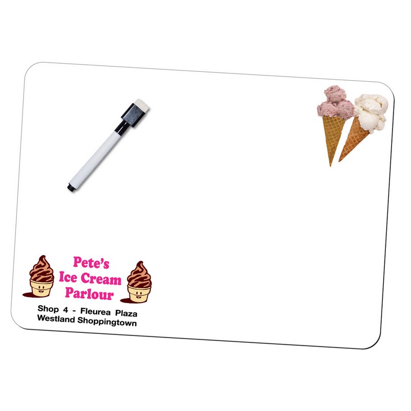 Magnetic White Boards - Standard Sizes 