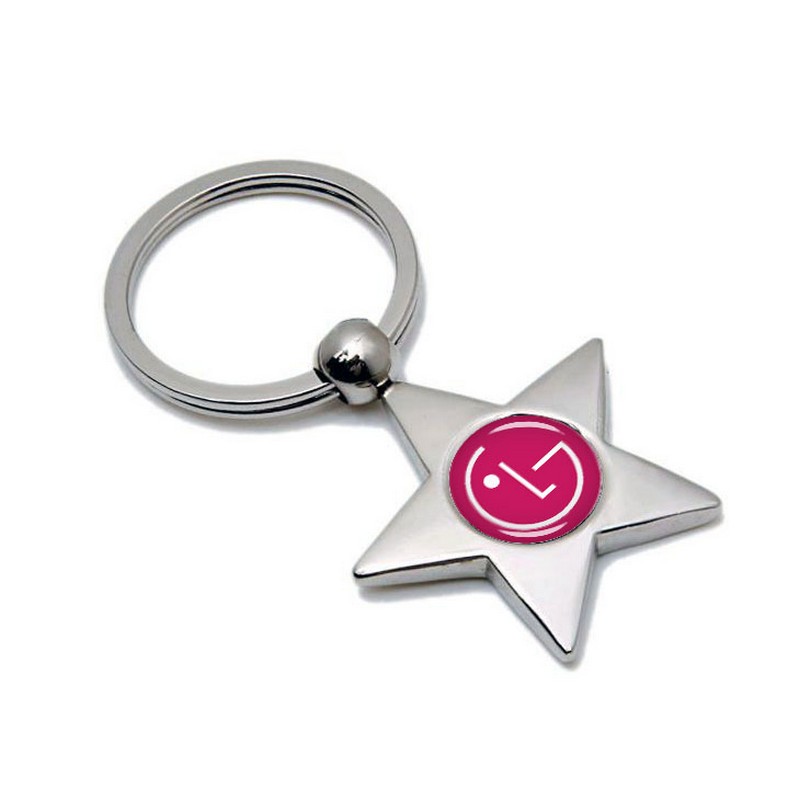Bolzano Metal Keyring