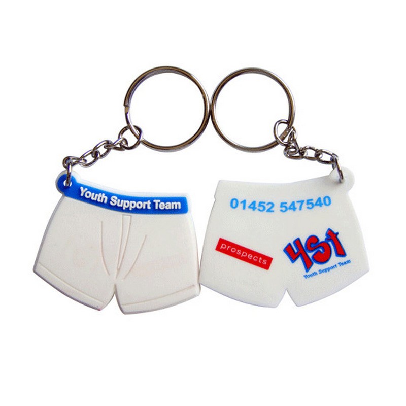 PVC Soft Keyring