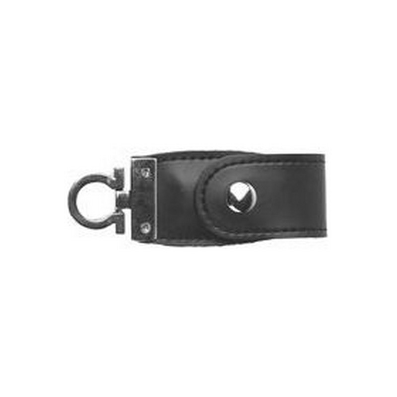 Leather Cover USB Flash Drive With Ring