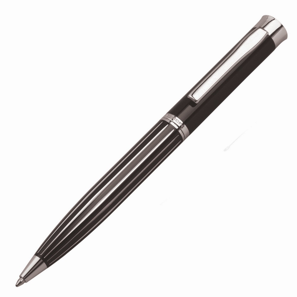 Metal Pen Ballpoint Derofe Stripe Black