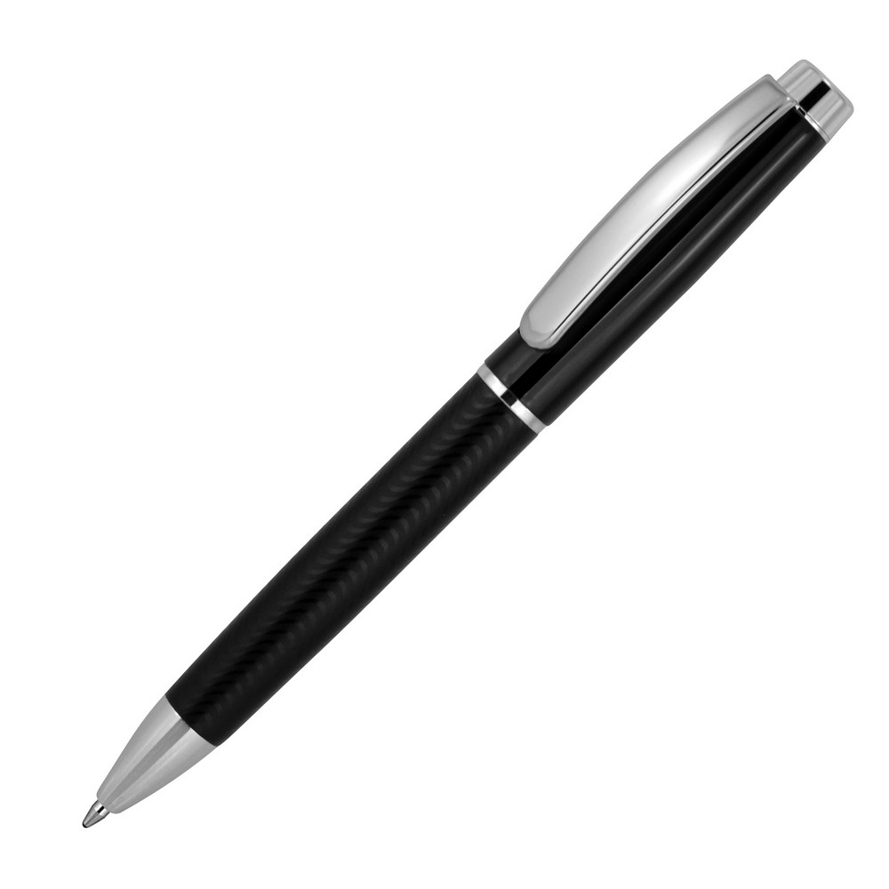 Metal Pen Ballpoint Derofe Pattern Black