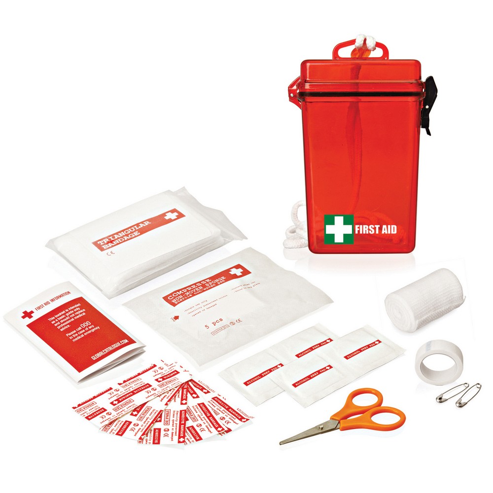 First Aid Kit Waterproof 21pc