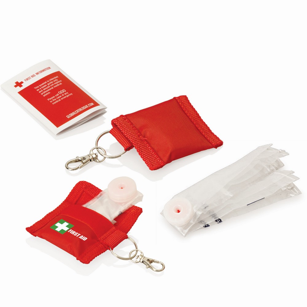 FA110 - First Aid CPR Mask Keyring