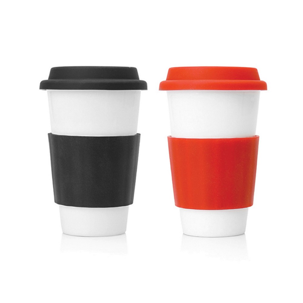M209 - Eco Coffee Travel Mug Ceramic 300ml - CLEARANCE