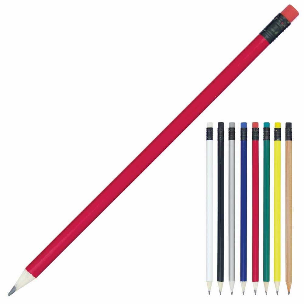 Z198 - Pencil Sharpened Coloured Eraser
