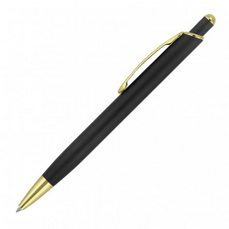 Executive Metal Pen Ballpoint Bella Matte Gold Trim