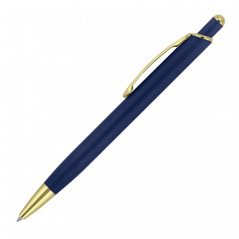 Executive Metal Pen Ballpoint Bella Matte Gold Trim