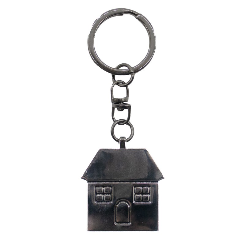 Casa Gunmetal Keychain 