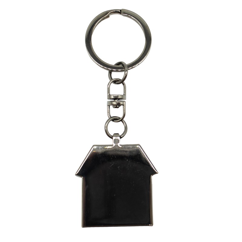 Casa Gunmetal Keychain 