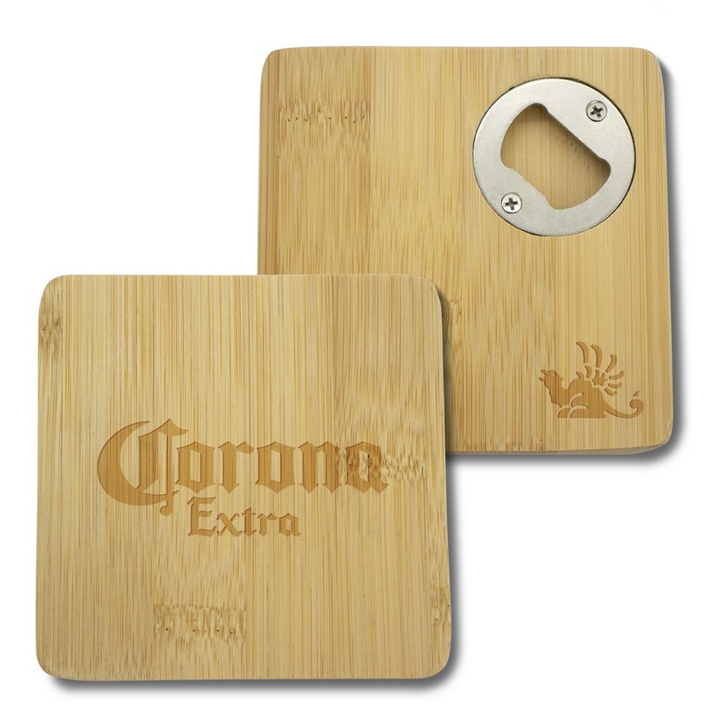 B164 - Square Bamboo Coaster