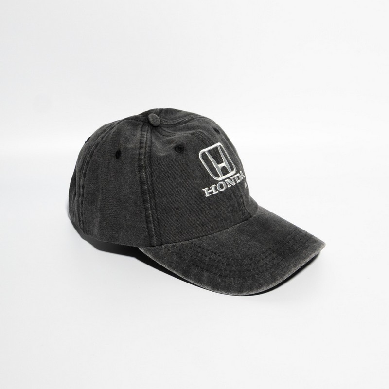 Buckle Strap Denim Cotton Baseball Cap