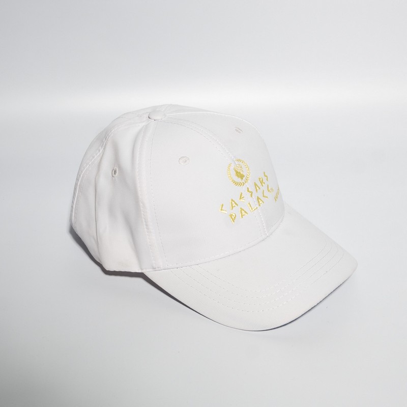 Promo Poly-Cotton 6 Panel Velcro Strap Baseball Cap