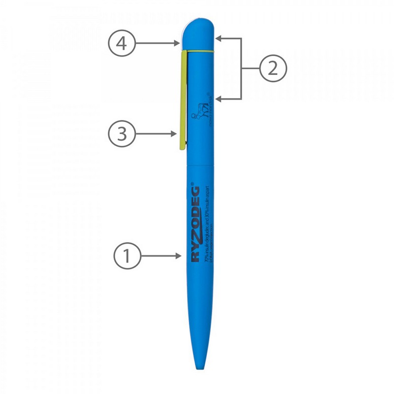 BND62 FOLK, TWIST METAL BALL PEN
