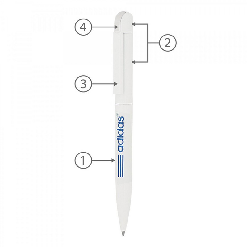 BND62 FOLK, TWIST METAL BALL PEN