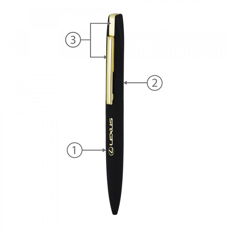 BND66 SLIM, TWIST METAL BALL PEN